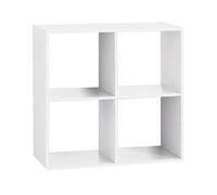 Etagère 4 Cases Mix - P. 32 cm x H. 67,5 cm - Blanc