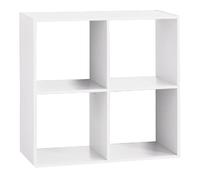 Etagère 4 Cases Mix - P. 32 cm x H. 67,5 cm - Blanc
