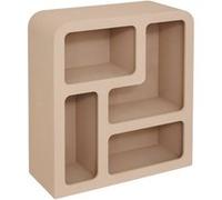 Etagère 4 niches beige Soleya Atmosphera Beige G
