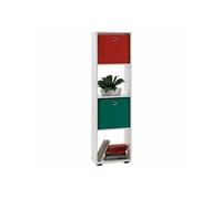 Etagère 4 Niveaux Design "Gaman" 140cm Blanc