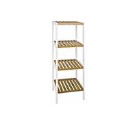 Etagère 4 Niveaux en Bambou "Stacy" 112cm Naturel