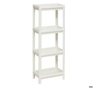 5five Desserte salle de bain Five simply smart – Étagère 4 niveaux plastique Blanc