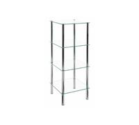 Etagère 4 Niveaux en Verre "Eliot" 107cm Transparent