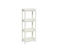 5five Desserte salle de bain Five simply smart – Étagère 4 niveaux plastique Blanc