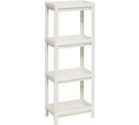 5five Desserte salle de bain Five simply smart – Étagère 4 niveaux plastique Blanc