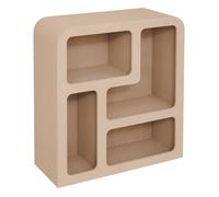 Etagère 4 niveaux Soleya beige moyen 75x30cm - Atmosphera Créateur d'intérieur