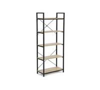 Etagère 5 Niveaux Detroit Design Industriel 170 Cm Noir