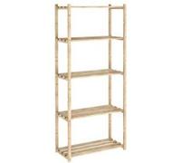 Astigarraga étagère colonne 5 tablettes - Naturel
