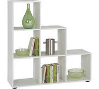 Meuble escalier 104,5x33x108 cm blanc - VOSKA