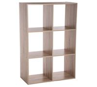 Étagère 6 cases Mix Atmosphera - Naturel