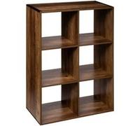 Etagère 6 cases Mix Indus 5five Marron G