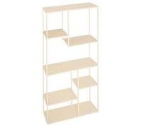 Atmosphera – Étagère bibliothèque Gota – 6 niveaux 180 cm – Beige