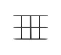 Étagère 80x55,5 cm en MDF noir Vicente