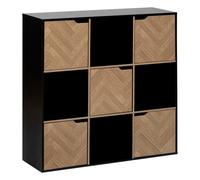 Five simply smart étagère 9 cases - Naturel