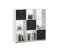 Etagère 9 Cases Design "Gaman" 108cm Blanc