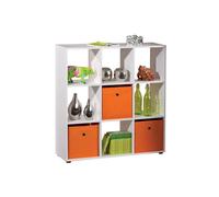Étagère 9 Compartiments Kase 109cm Blanc