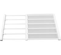 Etagère à barre de tension Longueur ajustable Economie d'espace Etagère de placard extensible sans clou pour armoire Penderie Largeur 16.5in 50?80cm / 19.7?31.5in Longueur