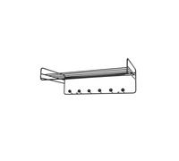 Maze Étagère à chapeaux Bill Hat Rack Noir