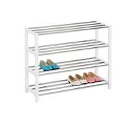 Etagère à chaussures DUBLIN blanc, 4 niveaux