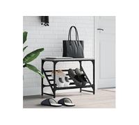 VidaXL Étagère à chaussures sonoma gris