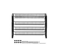 Etagère à Epices Amovible SucceBuy - Acier - 4 Niveaux - 40,1x11,6x27,1cm - 10kg - Noir