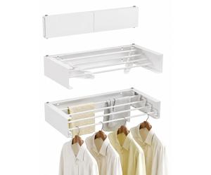 Étagère à linge pliable, à fixer au mur, largeur 50 cm