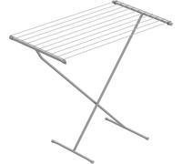 Étagère à linge - Sèche-linge pour vêtements - Séchage des vêtements - Pieds de protection - 9 mètres de corde - Blanc
