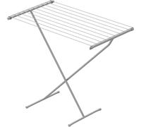 Étagère à linge - Sèche-linge pour vêtements - Séchage des vêtements - Pieds de protection - 9 mètres de corde - Blanc