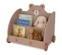 Relaxdays Bibliothèque enfant ours