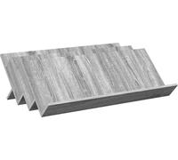 Étagère à magazines avec étagère Gris Sonoma 90 x 53 x 28,5 cm