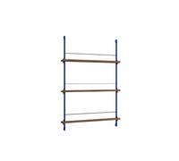 Étagère à Magazines , Bibliothèque en Chêne Fumé Moyen/profond