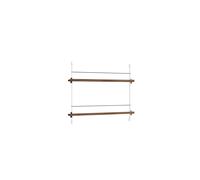 MOEBE Porte-revues Moebe Smoked oak-white
