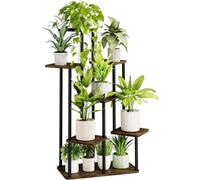 Étagère à plantes à 7 niveaux pour terrasse et balcon, grande, à plusieurs niveaux