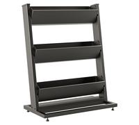 Étagère à plantes hiyard Bloomer / Jardin vertical / Système de culture pour l'intérieur et l'extérieur en acier thermolaqué / noir mat / 1000 x 1262 mm