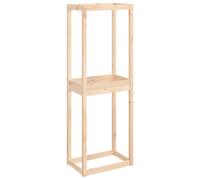Étagère à pneus vidaXL 63 x 40 x 180 cm en bois massif de pin