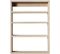 Etagère A-Podium 70x10x52 Chêne Laqué Blanc