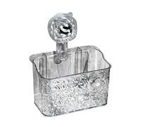 Étagère à ventouse pour douche, boîte de rangement de salle de bain, étagère d'angle ondulée avec trous de filtre à eau | Panier de bain mural pour camping-car, maison, cuisine, évier, douche, chambre