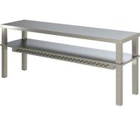 Étagère additionnelle KBS à 2 niveaux avec module chauffant 1200 x 350 x 700 mm 230 V 0,8 kW