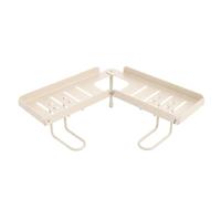 Étagère Au-Dessus Du Robinet Salle De Bain Acier Carbone Sans Perçage | Support de lavabo par-dessus l'évier Pour Brosse À Dents, Gobelet, Cosmétique, Shampoing, Lotion,