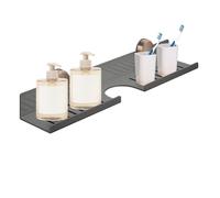 Étagère Au-Dessus Du Robinet Salle De Bain Organisateur amovible compact en