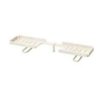 Étagère Au-Dessus Du Robinet Salle De Bain Rotation à 180 degrés, pliable | Range Tout Au-Dessus De L'Évier Salle De Bain pour Hôtel Dortoir Restaurant Camping-car Verre Brosse à