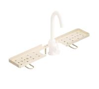Étagère Au-Dessus du Robinet Support à éponge Rotatif à 180° pour Robinet | Organisateur d'Éponge pour Évier pour Douche Cuisine Meuble Comptoir Appartement Studio Location