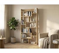 Etagère avec 9 niches - Naturel clair - PALERINO