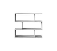 Etagère basse TAMY à 3 niveaux L110cm x H97cm - Béton