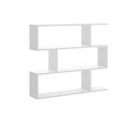 Vente-unique Étagère LIQUIDATODO 3 cases 110 cm Blanc brillant - moderne et bon marché