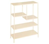 Étagère Bibliothèque 4 Niveaux Gota 100cm Beige