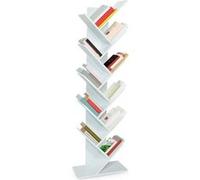 IDMarket - Etagère bibliothèque à Livres Tea Forme d'arbre 10 Niveaux Blanche