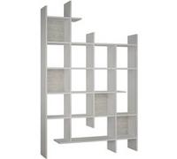 CALICOSY - Etagère 18 tablettes H188 cm - Manco - Blanc