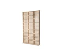 Etagère bibliothèque Christel 180x102x23,5cm - marron hêtre
