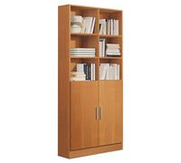 Etagere / bibliotheque coloris Merisier - longueur 82 x profondeur 35 x hauteur 186 cm --